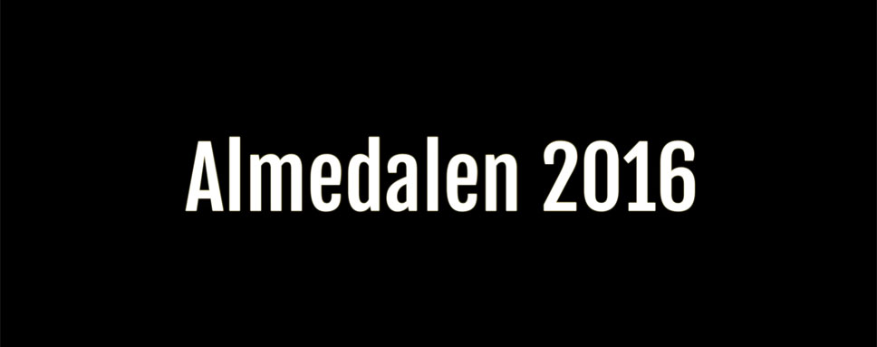 Almedalen 2016